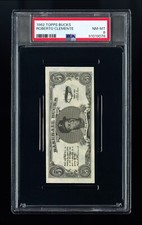 1962 Topps Bucks Roberto Clemente PSA 8 High Quality Perfect Corners Finest One?