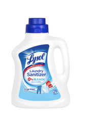 LYSOL Laundry Sanitizer Detergent Additive, Crisp Linen Scent, Jumbo Size 90 oz