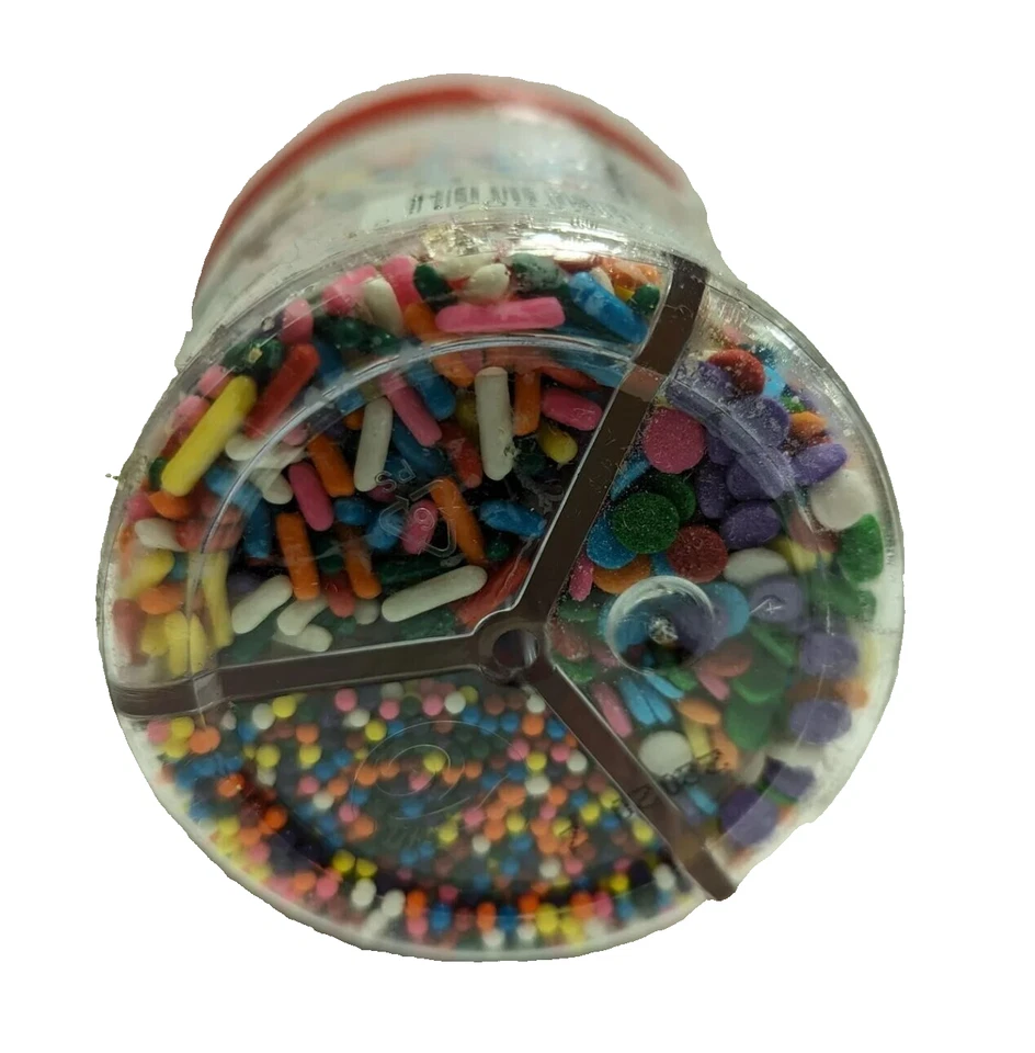 Wilton 3 Смесь Брызг Ассортимент Товары для Выпечки Nonpareils, Jimmys, Confetti - Изображение 4 из 4