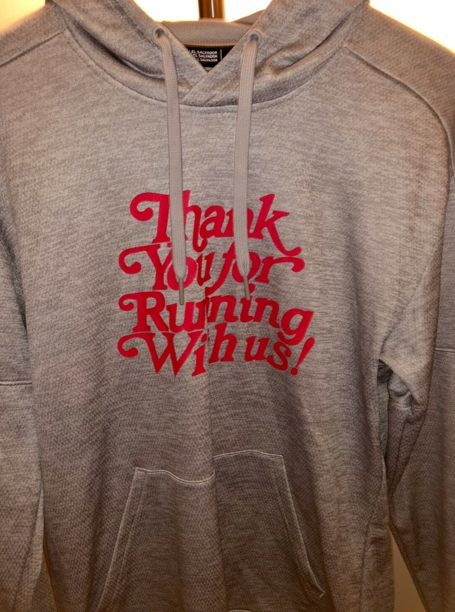 NWT ADIDAS Runners Climawarm Thank You for Running With Us