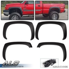 4pcs Factory Style Fender Flares Fit For 1999-2007 Chevy Silverado Gmc Sierra 4pcs Factory Style Fender Flares Fit For 1999-2007 Chevy Silverado Gmc Sierra