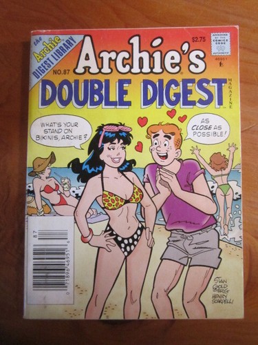 THE ARCHIE DIGEST LIBRARY ARCHIE'S DOUBLE DIGEST NO. 87 * MUST SEE ***