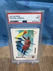 1991 SKYBOX #39 MICHAEL JORDAN PSA 9 Graded Card Mint Goat