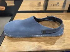 Birkenstock Lutry Premium Suede Leather Sling Back Clogs/Sandals