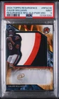 2024 Topps Resurgence Caleb Williams GOLD SURGE Rookie Patch Auto #'D /50 PSA 9