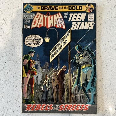 Comic - The Brave and the Bold #94 DC Comics (Mar. 1971) Batman & Teen Titans
