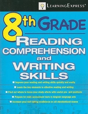 8th Grade Reading Comprehension and Writing Skills Test - Paperback - VERY GOOD