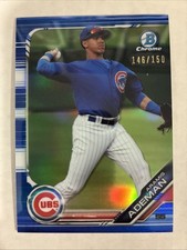 2019 Bowman Chrome Prospects Aramis Ademan #BCP-208 Blue Refractor /150 - Cubs
