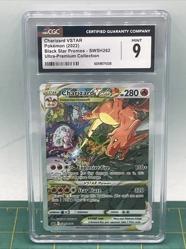CGC 9 MINT Charizard VSTAR SWSH262 PROMO Ultra-Premium UPC Pokemon Card