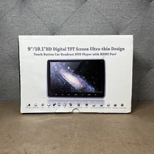 9" / 10.1" HD Digital TFT Screen Ultra-thin Touch Screen Car Headrest Dvd Player