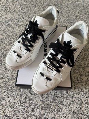 DSQUARED2, Herren Sneaker 551, schwarz/weiß, Gr. 46, TOP Zustand