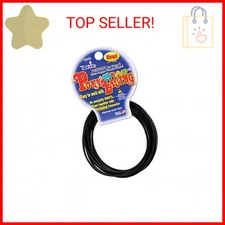 Pepperell Pony Bead Lacing 2mmX5yd, Black, 1 Count (Pack of 1)