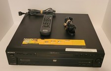 Sony DVP-NC600 5-Disc DVD CD Changer Player Carousel With Remote  Cables TESTED