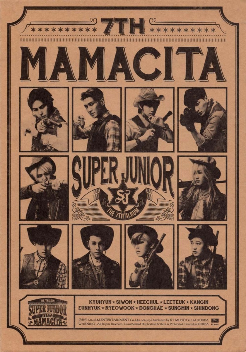 Super Junior - Mamacita (7th Album) | eBay