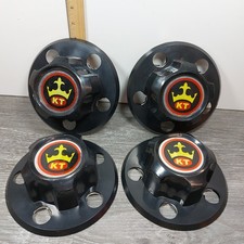 4x Kt Wheel Custom Wheel Black Center Cap Kt 266 Tawain Vtg Chevy Gmc 5 X 5 4x Kt Wheel Custom Wheel Black Center Cap Kt 266 Tawain Vtg Chevy Gmc 5 X 5