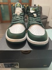 Nike Air Jordan 1 Mid Noble Green Pollen White 554724 371 EU 44