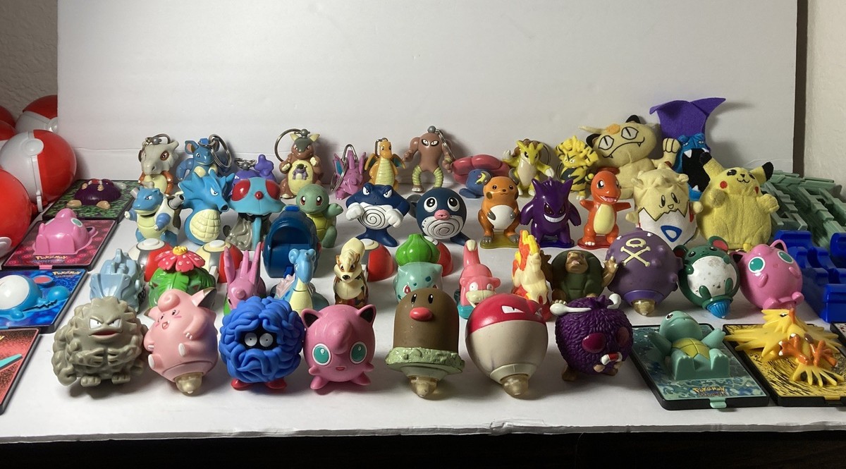 1999年 BURGER KINGポケモンメタル製 7枚セット Burger King Pokémon