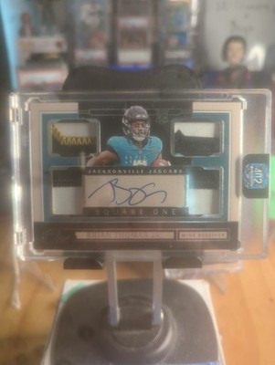 2024 Panini One - Square One Autographs Brian Thomas Jr. #66 Rookie Auto /99