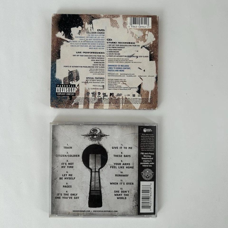 Rock/Metal CD Lot: Linkin Park, Korn, P.O.D., Tool, Blink-182, & More Lot of 24 Foto 2 de 4