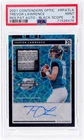 Psa 9 2021 Optic Contenders Trevor Lawrence Rpa Black Scope /5 Laundry Tag Auto