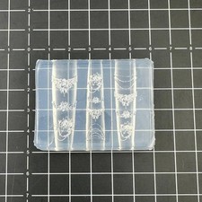 French Lace Chain Flower 3D Acrylic Mold Swan Nail Art Decor Silicone Nails Mold