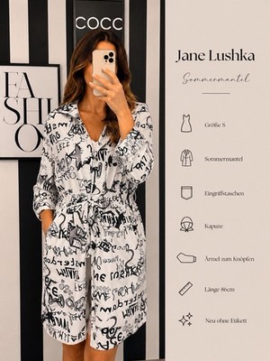 Jane Lushka S Sommermantel Neu Kapuze