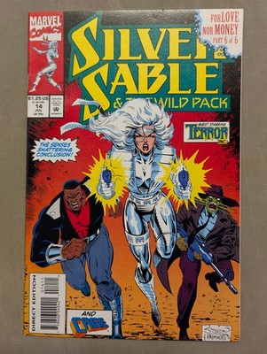 Silver Sable And The Wild Pack #14, Marvel Comics, July 1993.