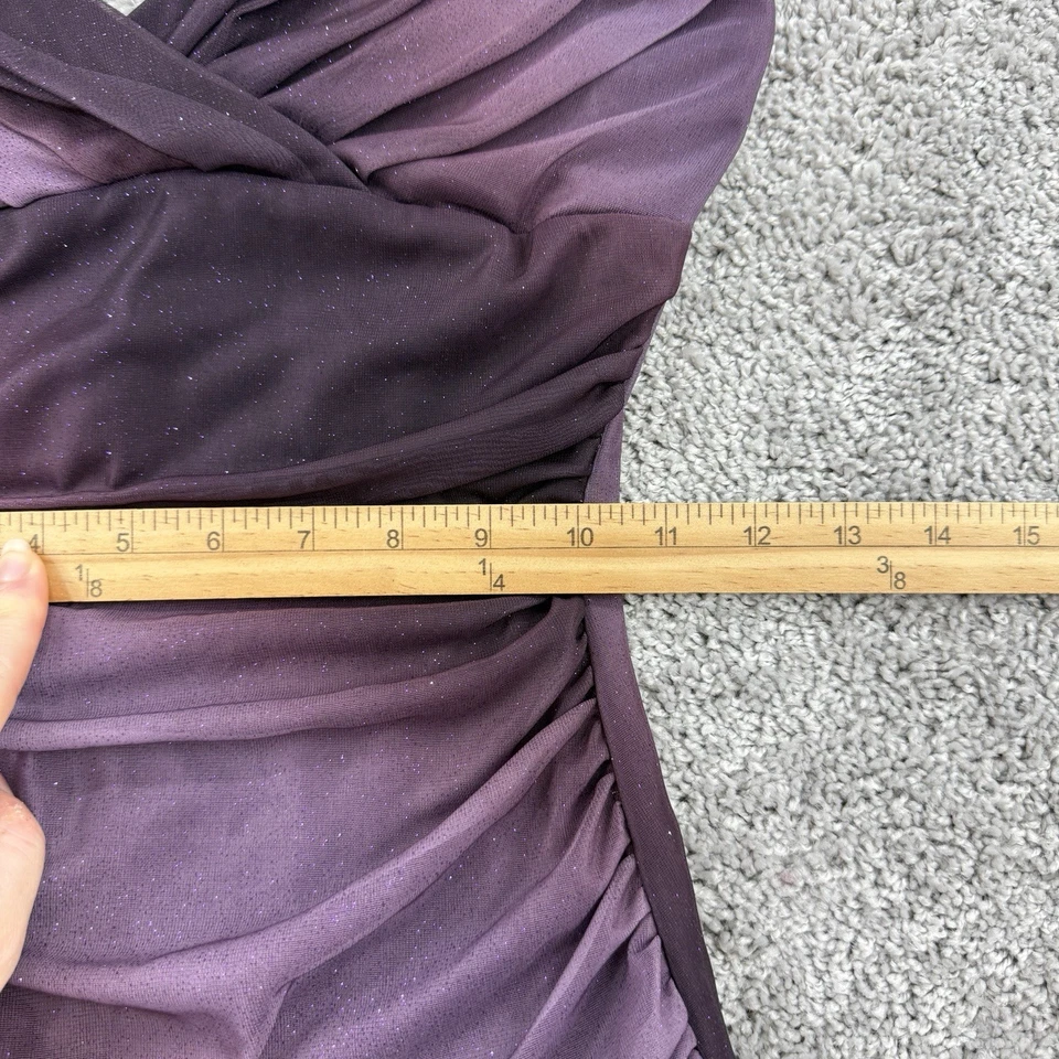 VTG Y2K Trixxi Dress Womens S Ombré Sparkle Fairy Grunge Whimsigoth Babydoll - Image 4 of 4