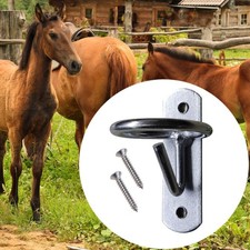 Equestrian Bucket Hook Hanger Multipurpose Easy Install with 2 Screw Barn feed