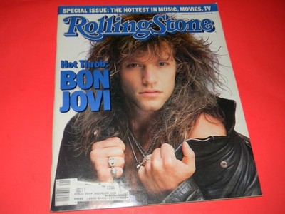 Rolling Stone Magazine - Issue #500 May 21, 1987 Bon Jovi - U2 - Chris Isaak