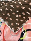 Rag Quilt Handmade Piggies Playing In Mud Pinks 3 Layers Of Flannel 56” X 56” — photo 7