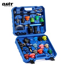 Omt 33pc. Coolant Pressure Tester Kit With 23 Radiator Adapters Vacuum Pump Omt 33pc. Coolant Pressure Tester Kit With 23 Radiator Adapters Vacuum Pump