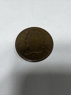 1829 Half Cent Classic Head 197 Year Old US Copper