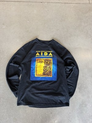 Gildan DryBlend Elton John & Tim Rice's Aida Musical Cast Black T-Shirt Size M