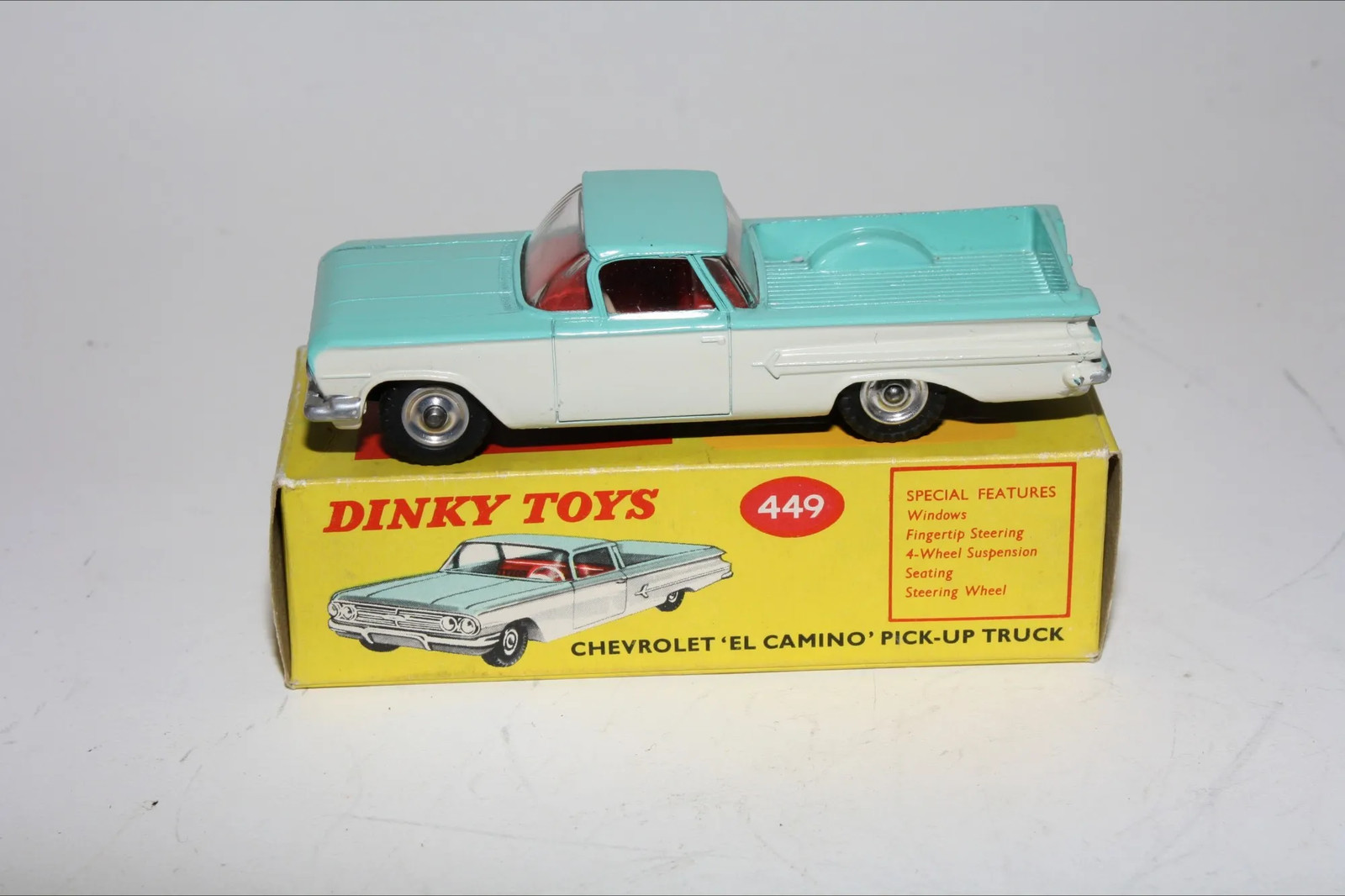 Dinky 449, Chevrolet El Camino - Free Price Guide & Review