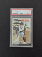 1970 Topps #664 Bob Robertson PSA 8