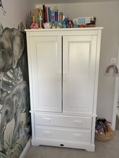 Boori White Nursery Wardrobe. Country collection