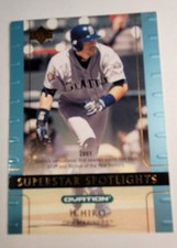 2002 Ichiro Suzuki Card #94 Upper Deck Superstar Spotlights Ovation Mariners VTG