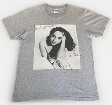 Supreme Sade Tee SS17 Heather Grey Size M Authentic