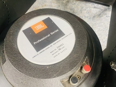 Frequency High 16ohms HPT64 EV With 2426J JBL 2台セット 2380A JBL2445J Driver (Pair #17658 スピーカー・ウーファー