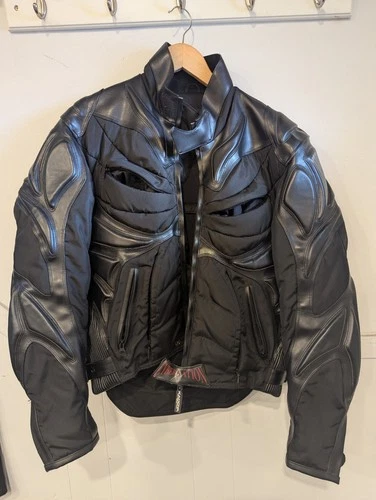 Kadoya Cybernation Vintage 2000s Motorcycle Leather Jacket  image 3