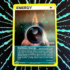 Darkness Energy (Cosmos Holo Winner Stamp) Pokemon EX Ruby & Sapphire #93 2003
