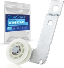 W10837240 Dryer Idler Pulley with Bracket - Compatible with Whirlpool