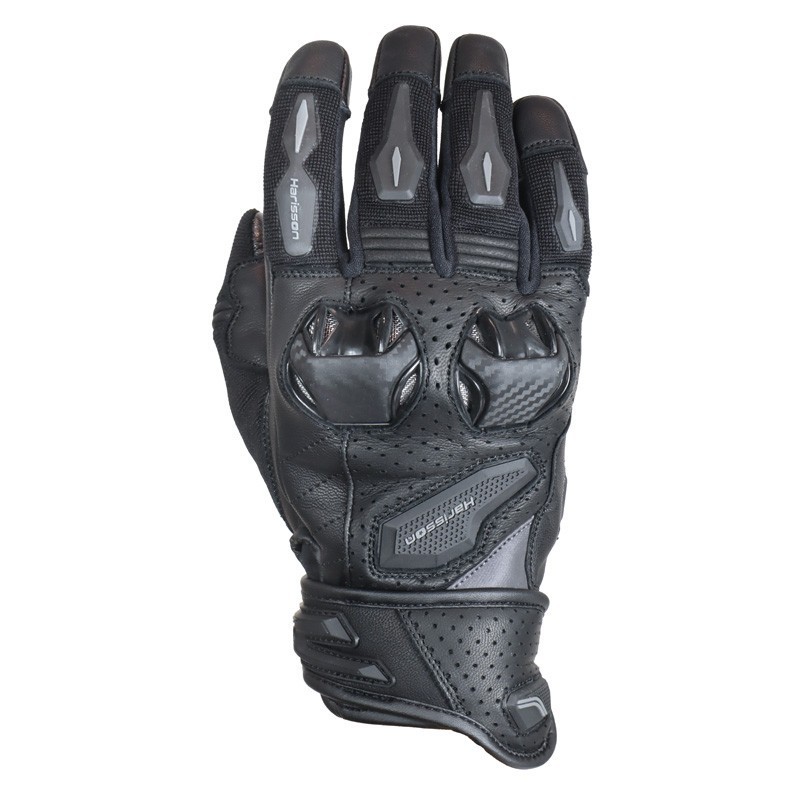 Gants été homme HARISSON WARRIOR en cuir noir taille L