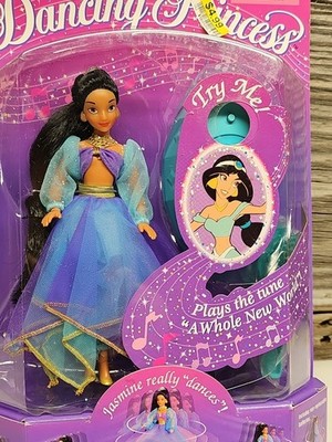 Disney's Dancing Princess Collection Jasmine Doll 1996 Mattel