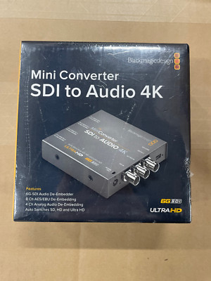 BLACKMAGIC DESIGN Mini Converter SDI to Audio 4K