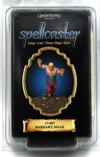 Spellcaster 17-007 Barbary Mage (54mm) Iron Wind Metals Sorcerer Wizard Monk NIB