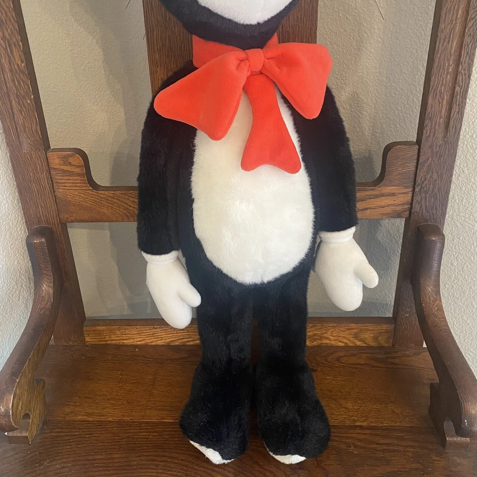 Peluche de colección grande Dr. Seuss Cat In The Hat mercancía oficial de película 32" Foto 4 de 4