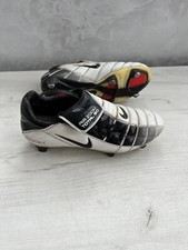Botines de fútbol Nike Total 90 Zoom Air Italia blancos botas de fútbol Elite US8 UK7