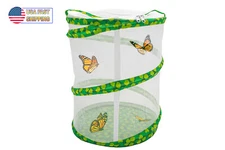 Butterfly Growing Garden Kit - Butterfly Habitat Net Cage - Collapsible Mesh Net